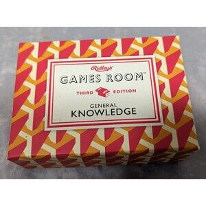 Ridley’s Game Room GENERAL KNOWLEDGE Trivia 140 Questions 3rd Edition Complete
